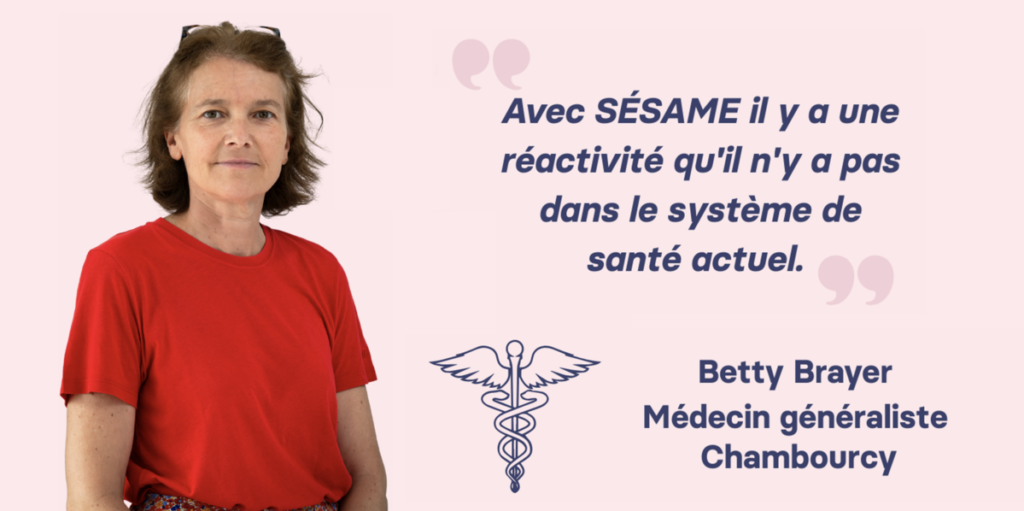 Dr Betty Brayer, médecin généraliste à Chambourcy impliquée dans SÉSAME
