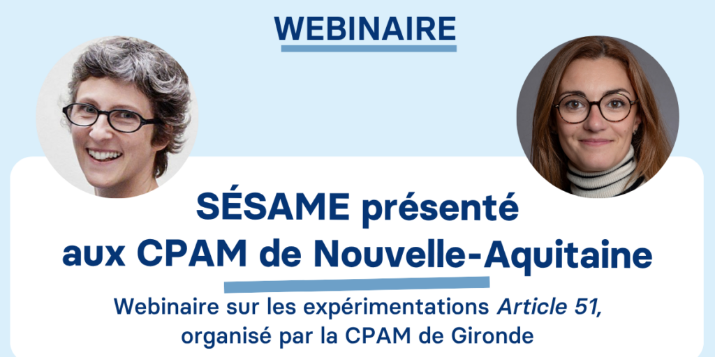 Photo de couverture SESAME CPAM